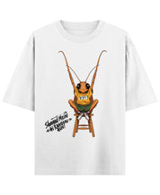White Oversized T-shirt Front Design
