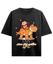 Black Oversized T-shirt Front Design
