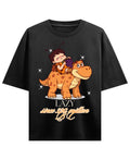 Black Oversized T-shirt Front Design
