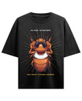 Black Oversized T-shirt Front Design