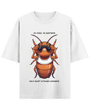 White Oversized T-shirt Front Design