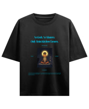Black Oversized T-shirt Front Design