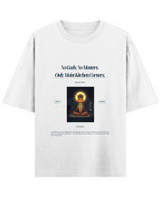 White Oversized T-shirt Front Design