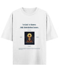 White Oversized T-shirt Front Design