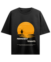 Black Oversized T-shirt Front Design