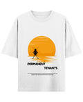 White Oversized T-shirt Front Design