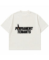 Cockroach Anime - Permanent Tenants. (Off-white waffle boxy fit Front Design)