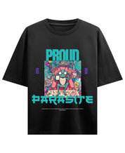 Black Oversized T-shirt Front Design