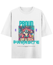 White Oversized T-shirt Front Design
