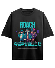 Black Oversized T-shirt Front Design