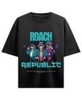 Black Oversized T-shirt Front Design