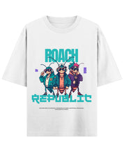 White Oversized T-shirt Front Design