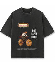 Vintage Fade Wash Oversized T-shirt Front Design