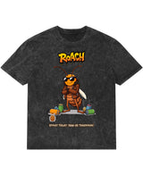 Cockroach Anime - Spray Today, See Us Tomorrow! (Acidwash Oversized T-shirt Front Design)