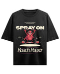 Black Oversized T-shirt Front Design