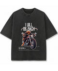 Vintage Fade Wash Oversized T-shirt Front Design