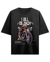 Black Oversized T-shirt Front Design
