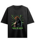 Black Oversized T-shirt Front Design