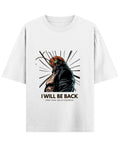 White Oversized T-shirt Front Design