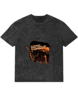 Cockroach Anime - Spray Today, See Us Tomorrow! (Acid wash Oversized T-shirt Front Design)