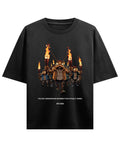 Black Oversized T-shirt Front Design