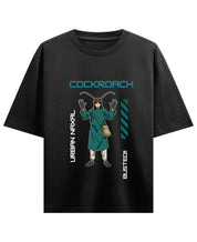Black Oversized T-shirt Front Design