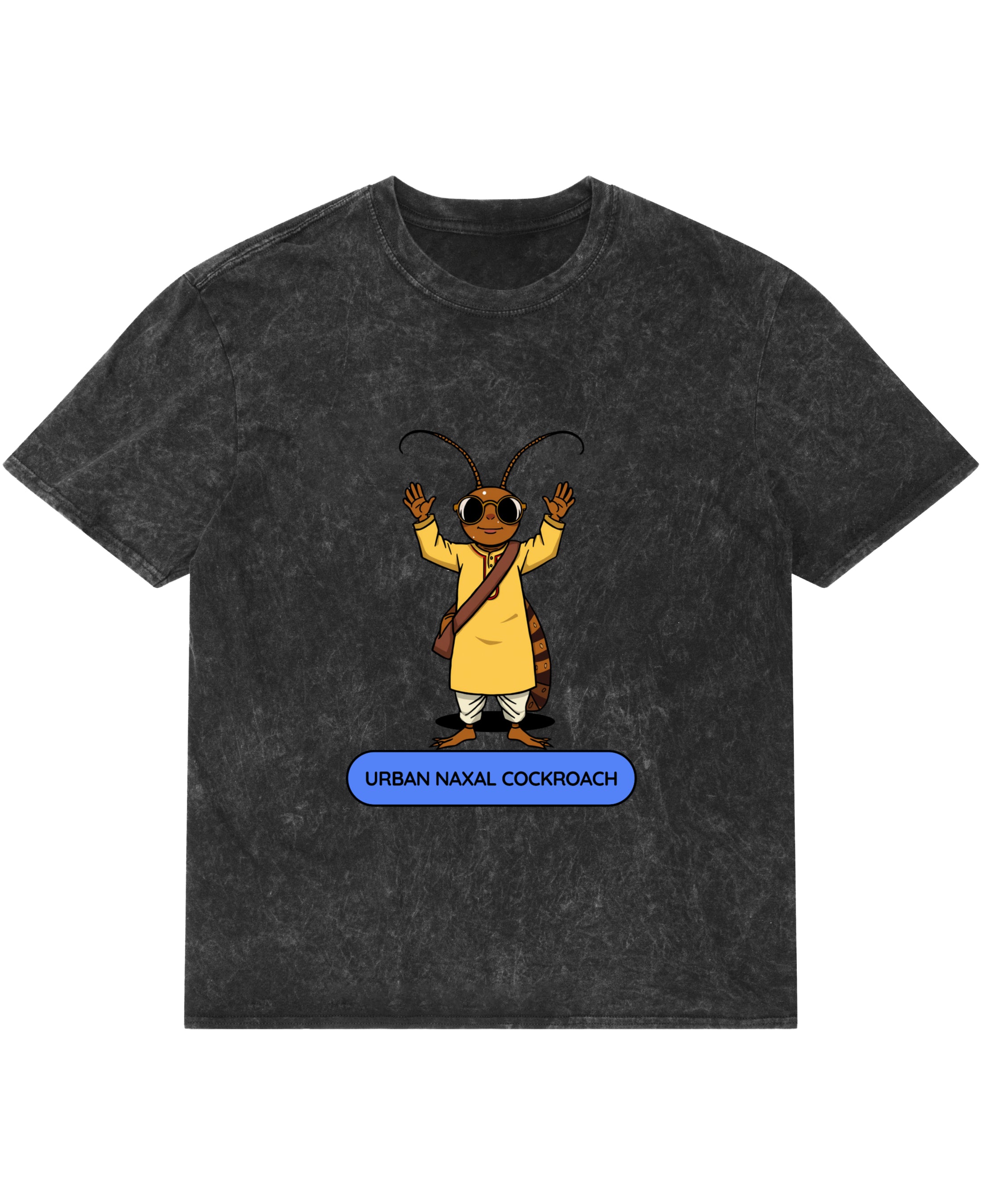 Acidwash Oversized T-shirt Front Design