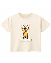 Off White Boxy Fit T-shirt Front Design