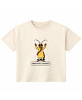 Off White Boxy Fit T-shirt Front Design