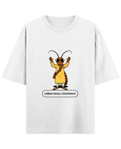 White Oversized T-shirt Front Design