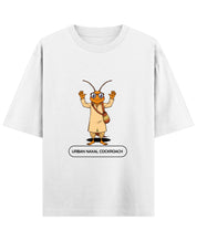 White Oversized T-shirt Front Design