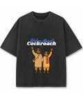 Vintage Fade Wash Oversized T-shirt Front Design