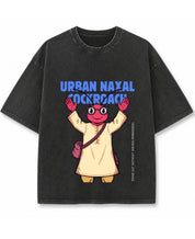 Vintage Fade Wash Oversized T-shirt Front Design
