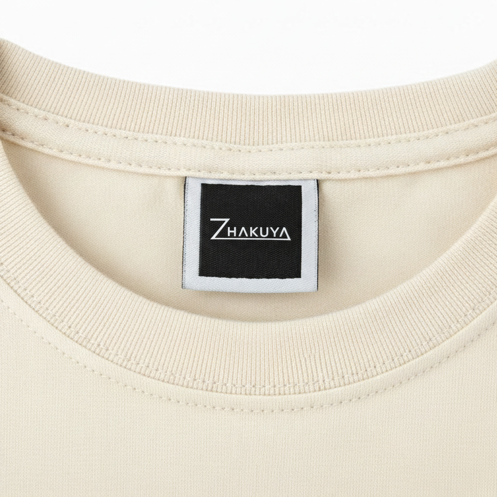 Off-White Boxy Fit Collar — Zhakuya Dark Label