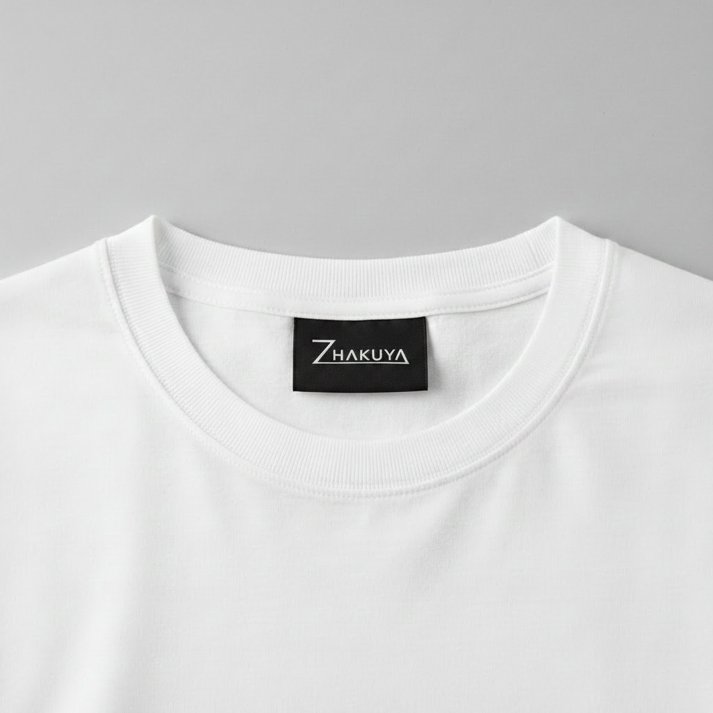 White Oversized Collar — Zhakuya Dark Label