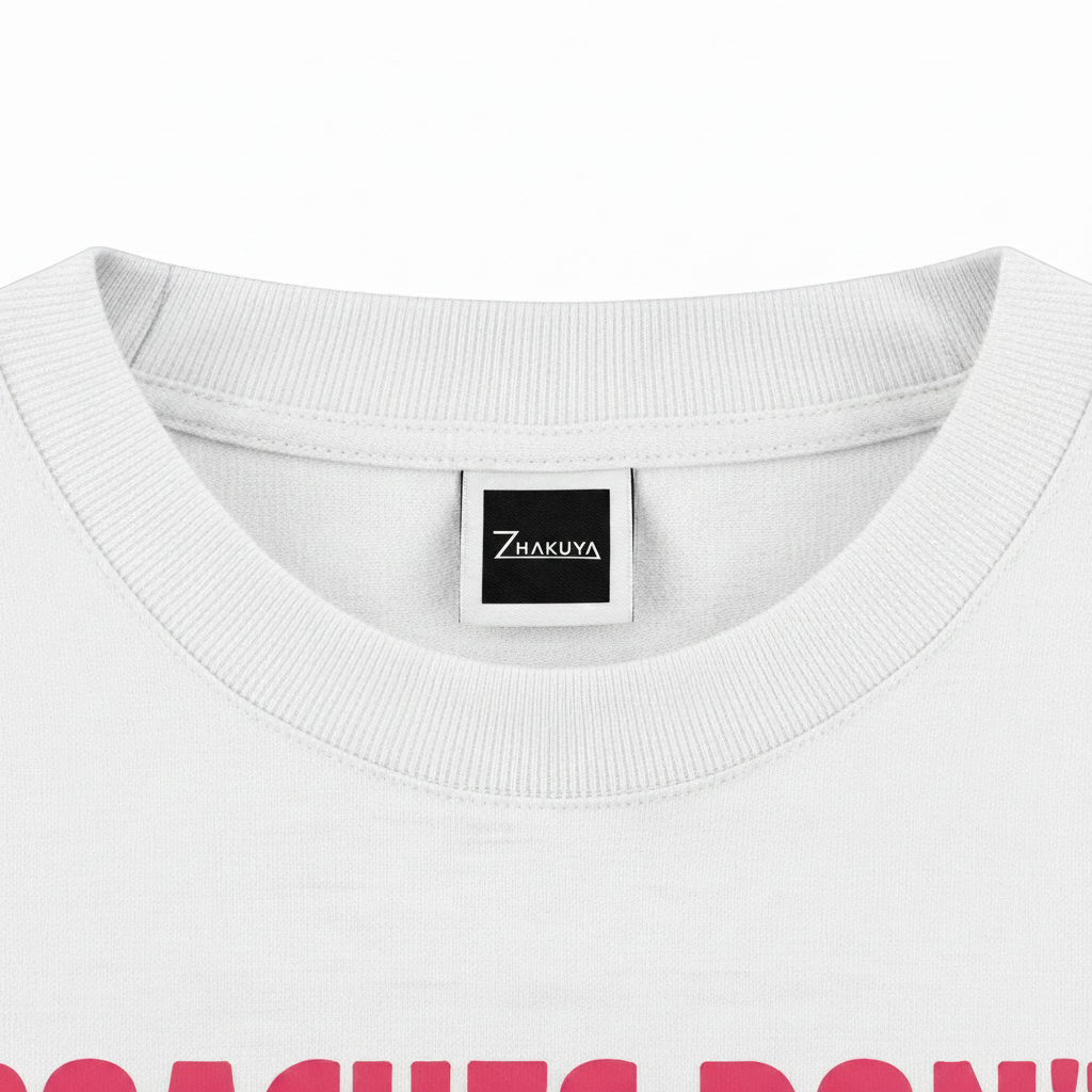 White Oversized Collar — Zhakuya Dark Label