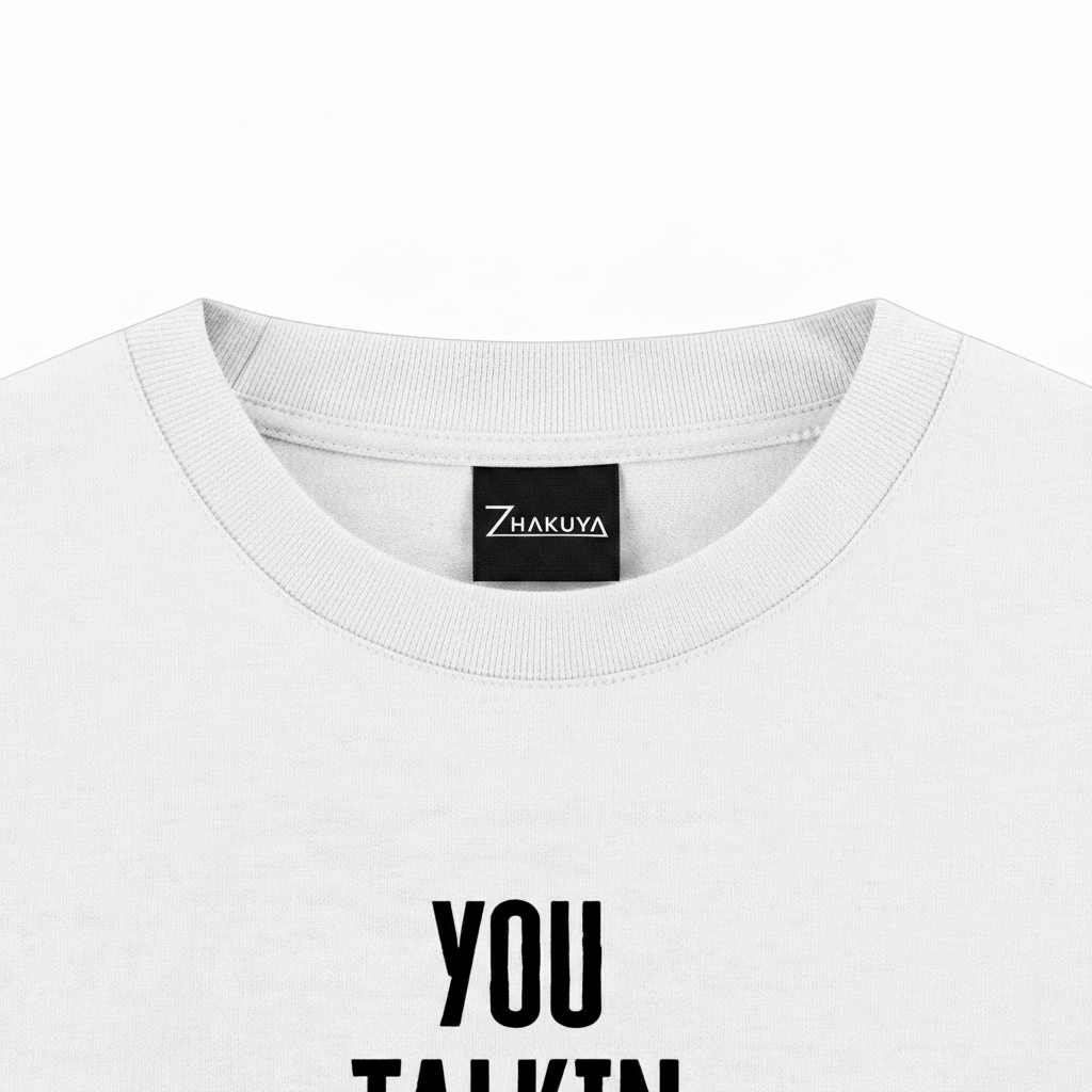 White Oversized Collar — Zhakuya Dark Label