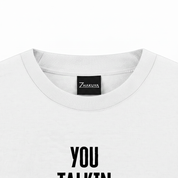 White Oversized Collar — Zhakuya Dark Label