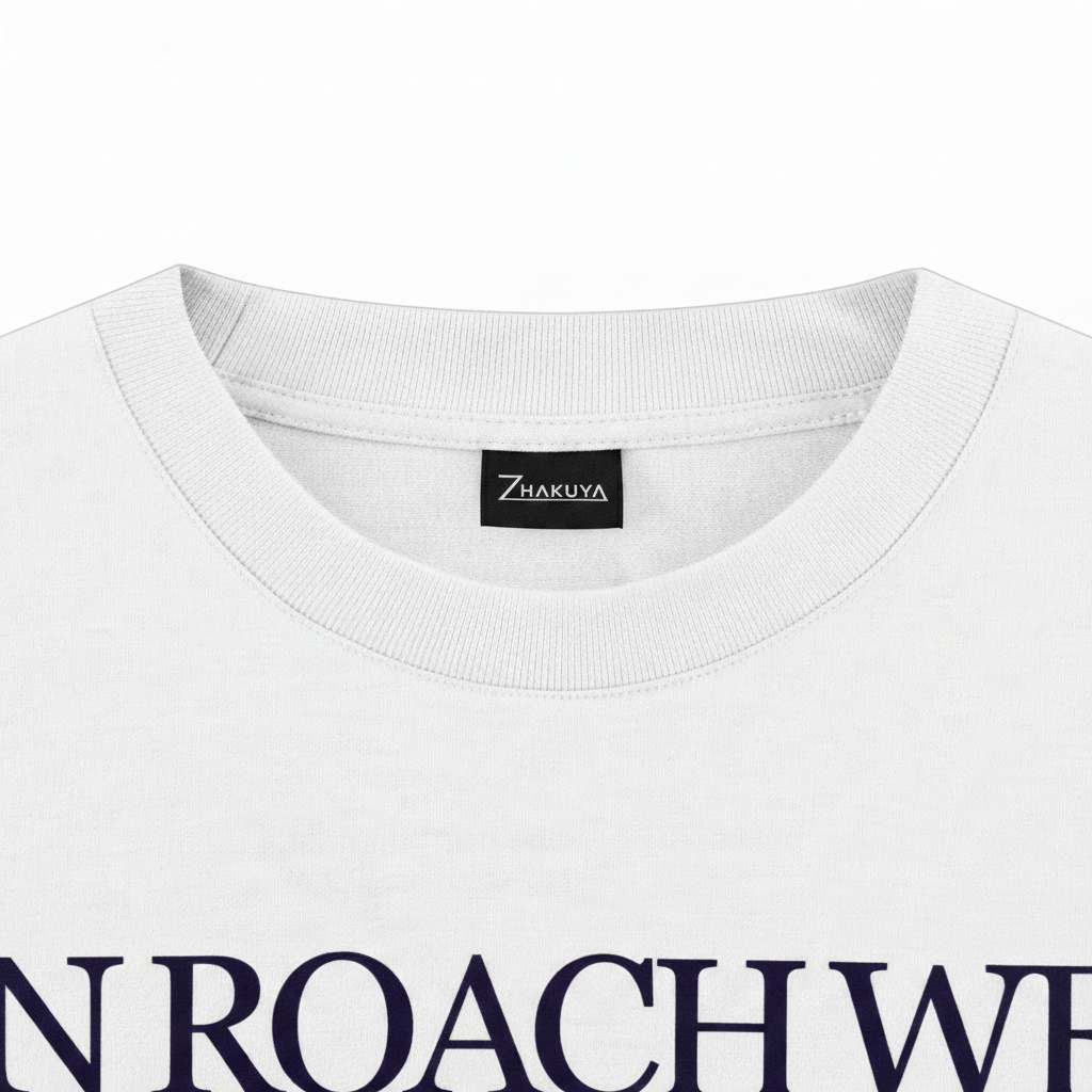 White Oversized Collar — Zhakuya Dark Label